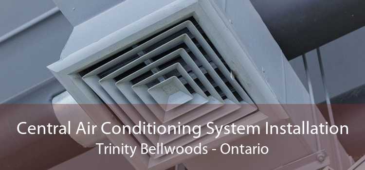 Central Air Conditioning System Installation Trinity Bellwoods - Ontario