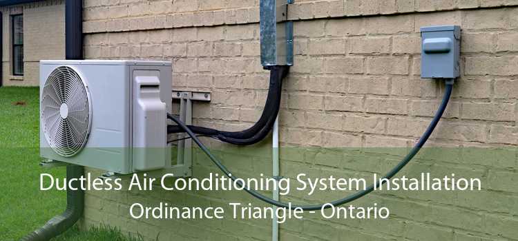 Ductless Air Conditioning System Installation Ordinance Triangle - Ontario