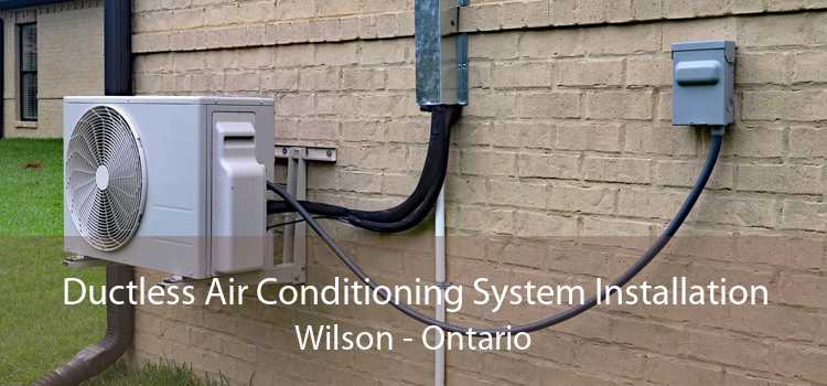 Ductless Air Conditioning System Installation Wilson - Ontario
