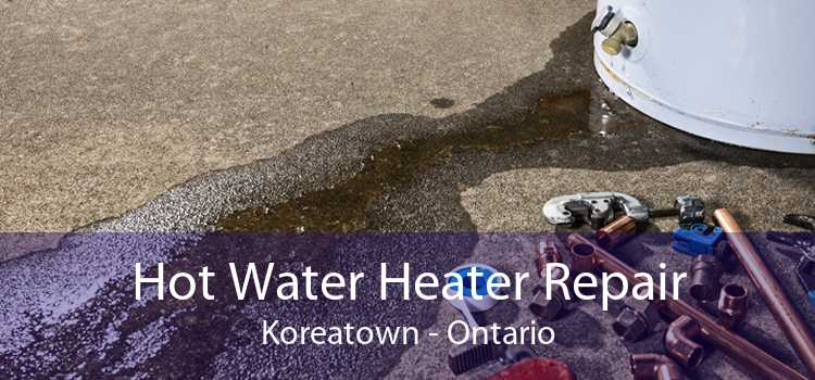 Hot Water Heater Repair Koreatown - Ontario