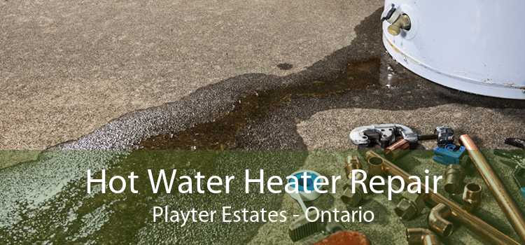 Hot Water Heater Repair Playter Estates - Ontario